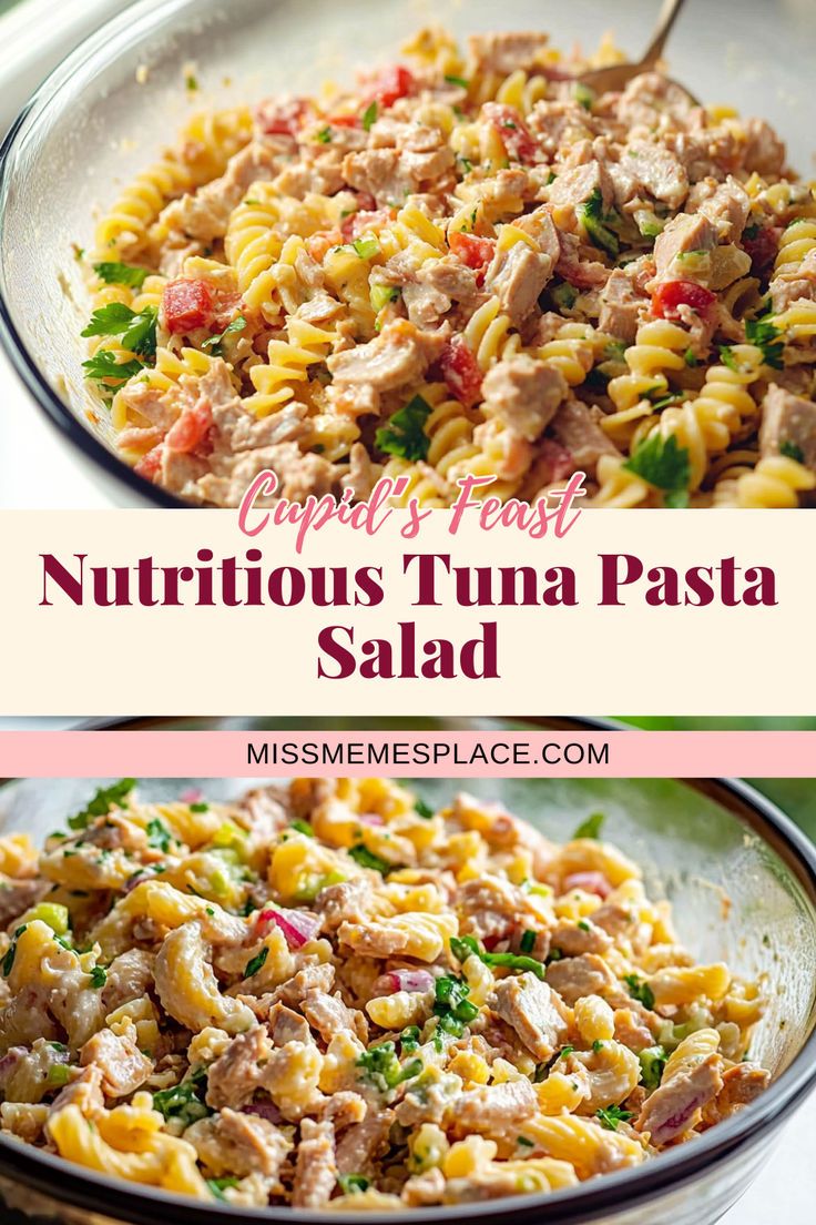Healthy Tuna Pasta Salad Recipe