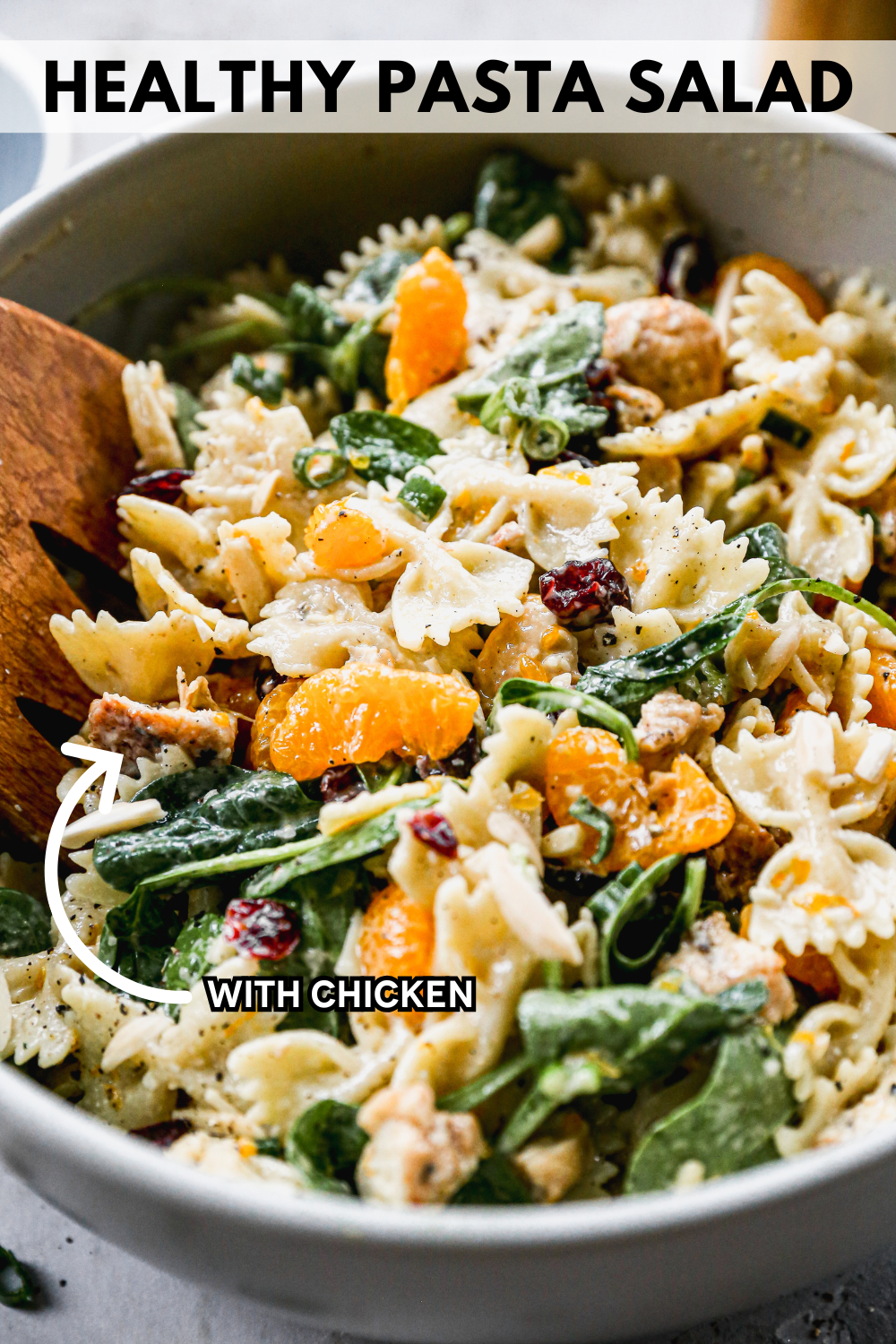 Healthy Chicken Pasta Salad Recipe