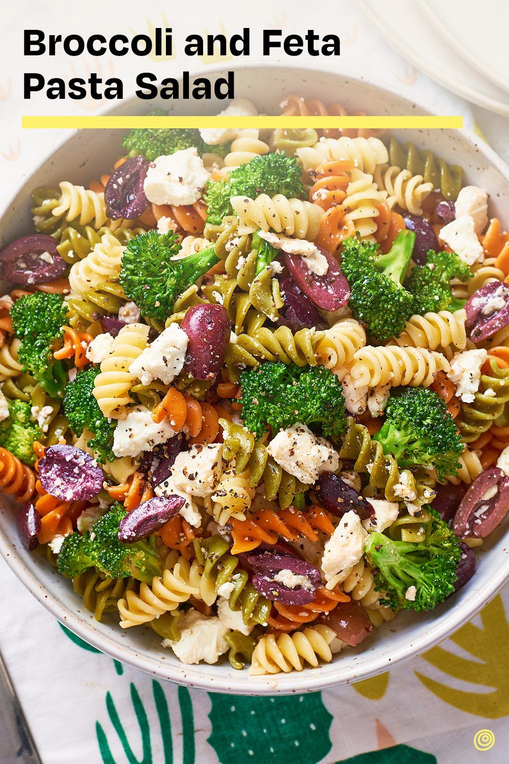 Broccoli and Feta Pasta Salad Recipe