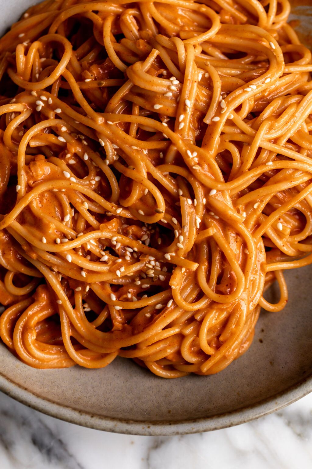 Creamy Gochujang Noodles