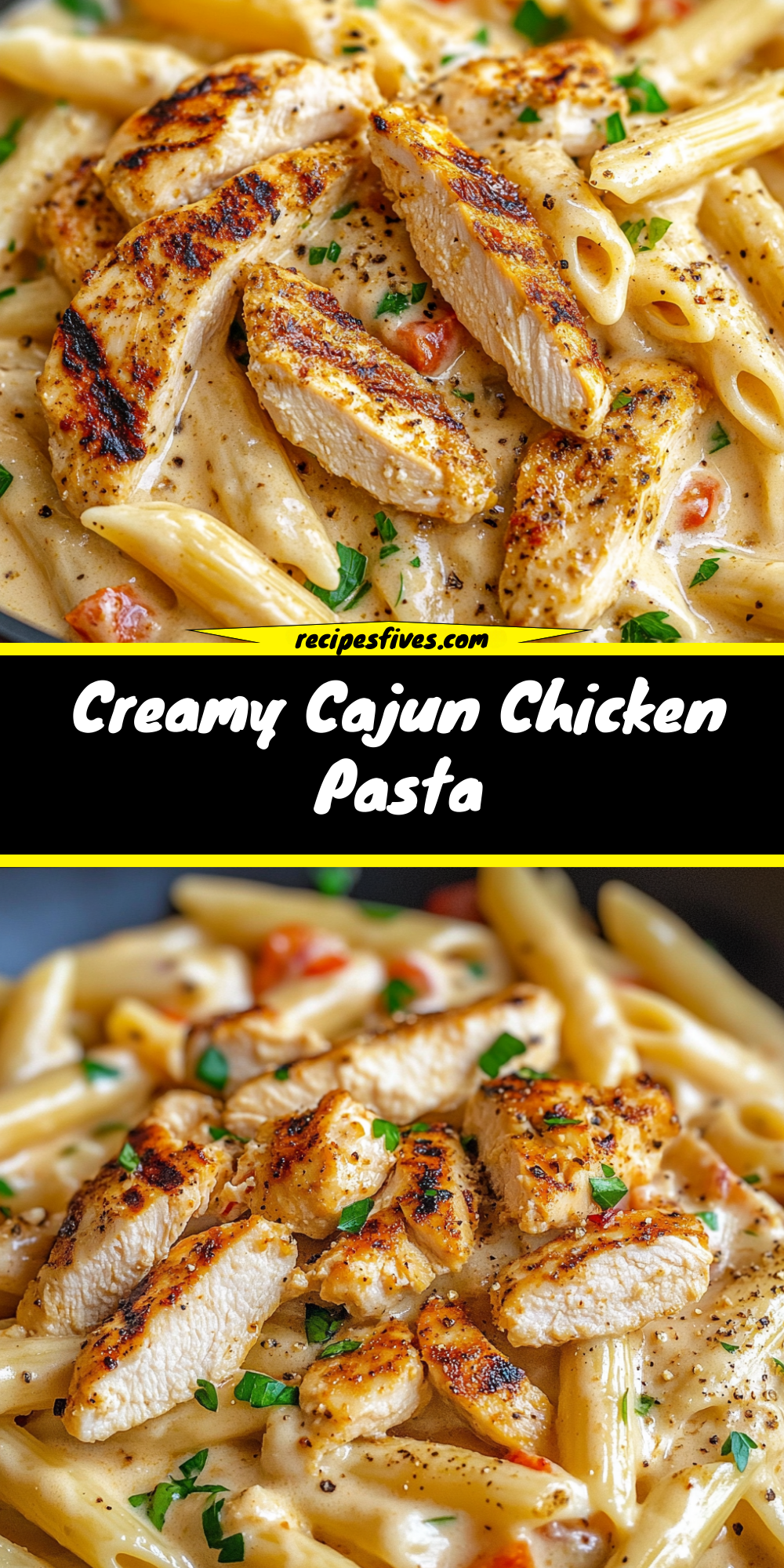 Creamy Cajun Chicken Pasta