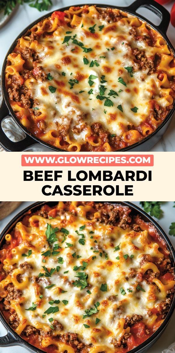 Beef Lombardi Casserole