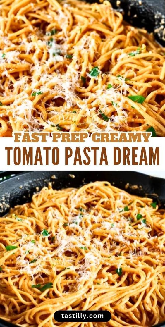 Fast Prep: Creamy Tomato Pasta Dream