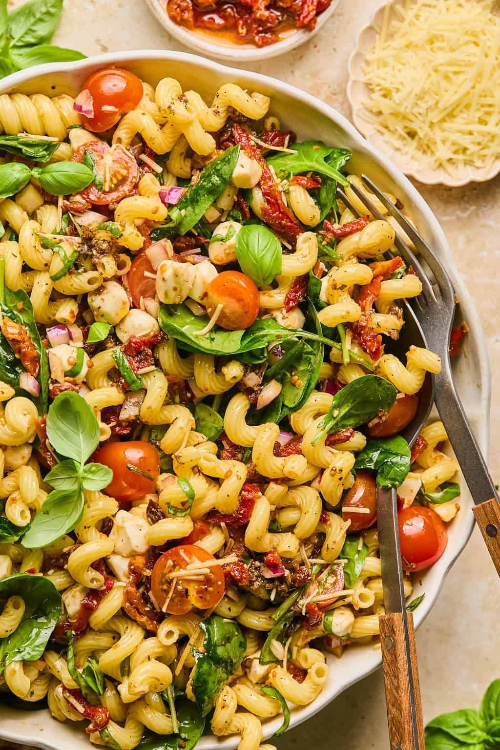 Sun-Dried Tomato Pasta Salad
