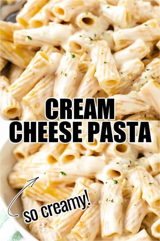 Cream Cheese Pasta Recipe